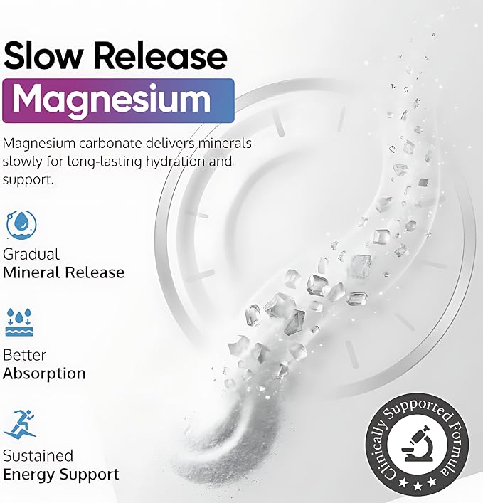 Sodium Bicarbonate Powder Supports pH Balance - Potassium Bicarbonate Slow Release Formula for Better Absorption - Bicarb Potassium Powder Helps Reduce Body Acid - Bicarbonato De Sodio Supplement