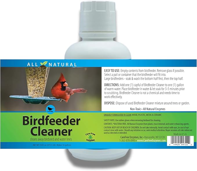 Care Free Enzymes Birdfeeder Cleaner