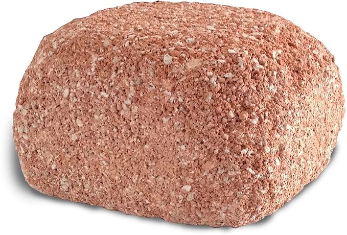 EcoBio-Block Aquarium Water Clarifier (Medium, 15–40 gal) | Volcanic Rock — Lasts Up to 2 Years — No Weekly Additives — Long-Term Water Balance — Safe for Fish, Shrimp, Frogs & Turtles