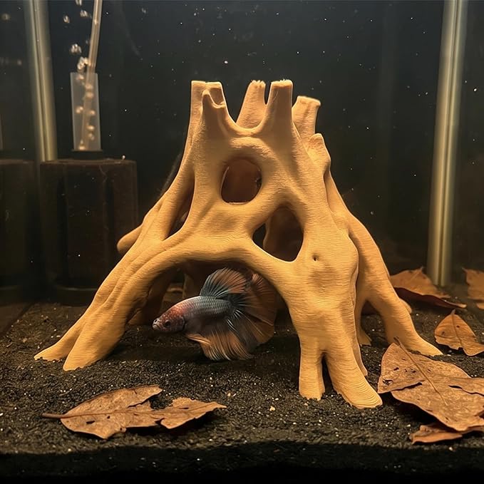 Natural Trees Trunk Driftwoods Aquarium Fish Tanks Reptiles Cylinder Roots Plant Wood Decoration Ornament Accessory Unique Fish Tanks Accessory