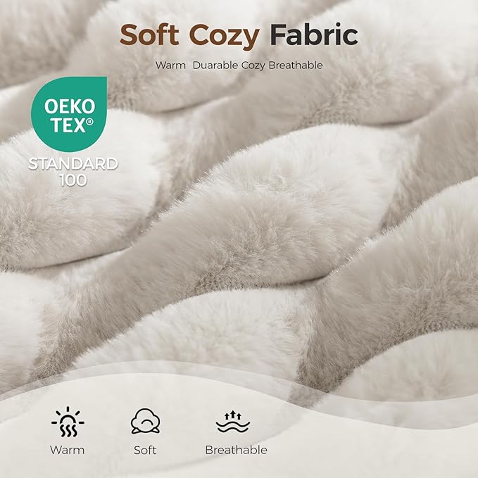 Orthopedic Dog Bed for Medium Dog, Waterproof Pet Bed,Non-Slip Bottom and Egg-Crate Foam with Removable Washable Cover Crate Bed,Cream,30"x20"x3"
