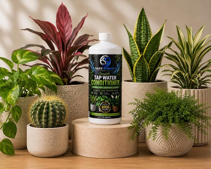 Complete Plant Dechlorinator & Tap Water Conditioner – Removes Chlorine & Chloramine for Hydroponics, House Plants and Organic Gardening - Treats up to 1000 Gallons