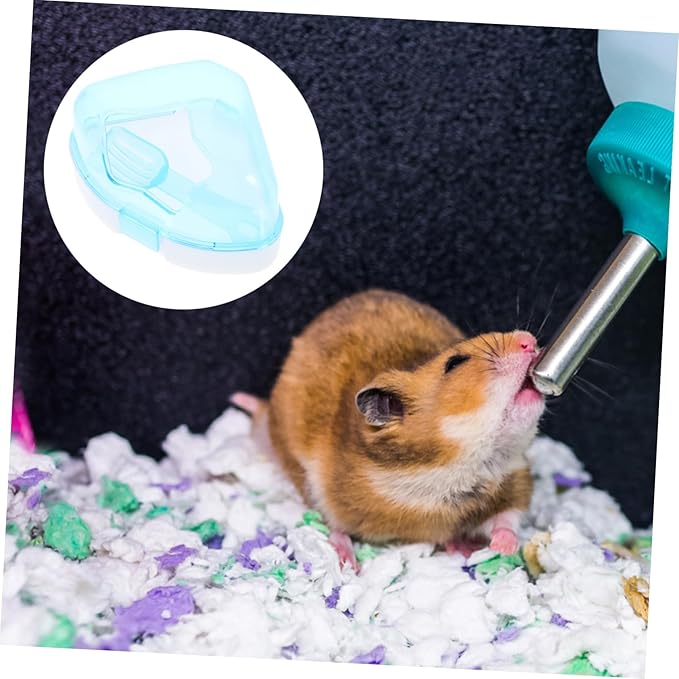 Small Pet Bathtub Hamster Dust Bath Container Chinchilla Bathing Tub Easy to Move Store Material