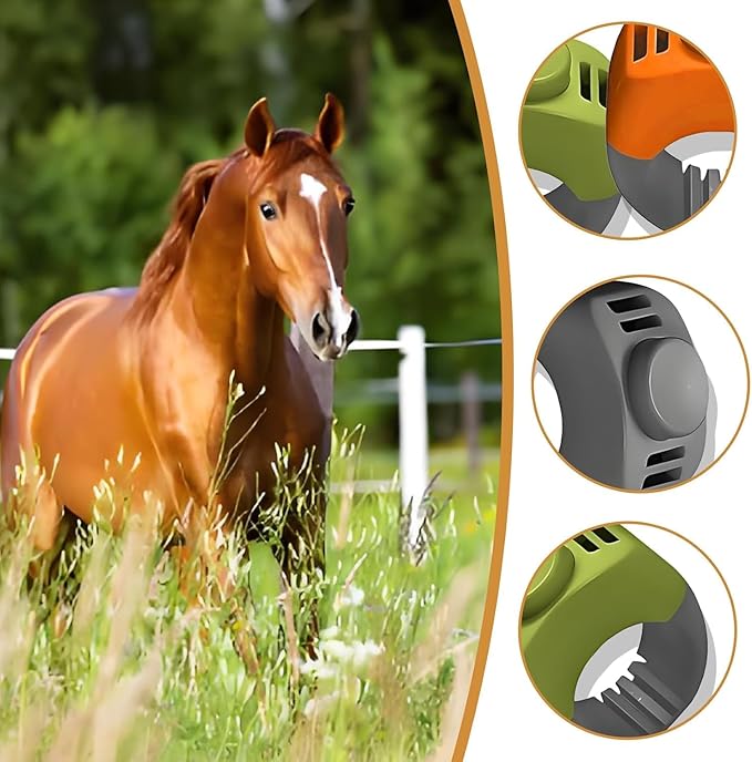 The Set of Easy Clicking Finger Ring Dog Training Clicker for Dogs Cats Horses traing Allowing Effective Versatile Training (3pcs Grey+Green+Orange)