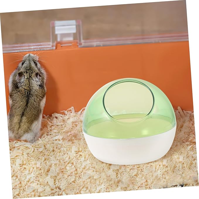 balacoo Gerbil Toilet Hamster Sand Bath Chinchilla Dust Bath Multipurpose Bowl