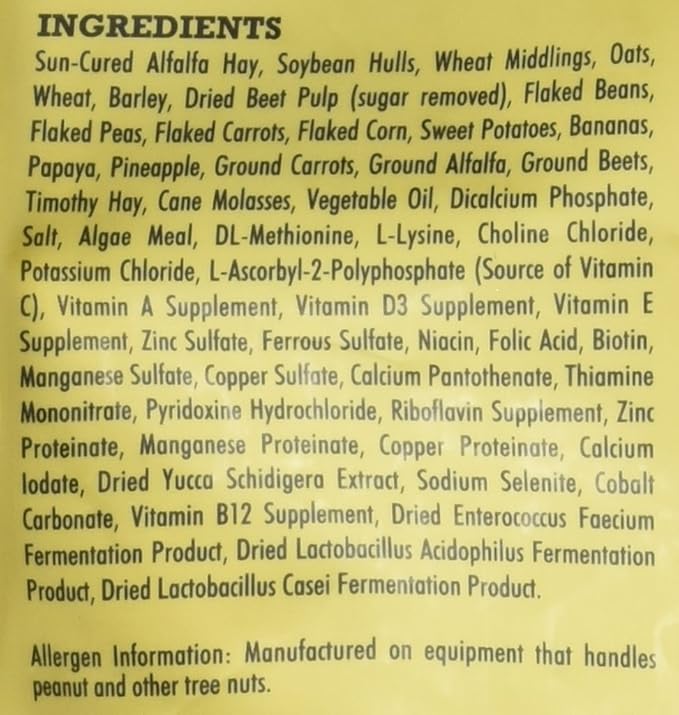Higgins Sunburst Gourmet Food Mix for Guinea Pigs, 3 Pound