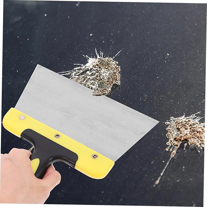 ORFOFE Guano Cleaning Scraper Bird Poop Droppings Cleaning Stainless Steel Blade
