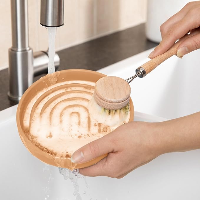 Should We Go? Slow Feeder for Dogs & Puppies, The Slowdown Bowl Silicone Slow Eating Modern Lick Mat Design, Reduces Gulping, Fits 2 Cups 7.5” Across x 1.5” Tall, Mealtime Challenge, Medium-Terracotta