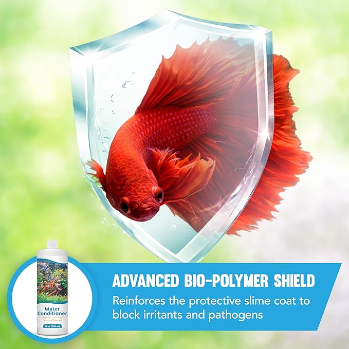 JOR Aquarium Water Conditioner, Colorless Tap Treatment for Betta, Nano, Shrimp, Snails, Freshwater, Saltwater, Large Tanks, Gentle Dechlorinator, Covers Up to 1,000 Gallons, 16 oz per Bottle 