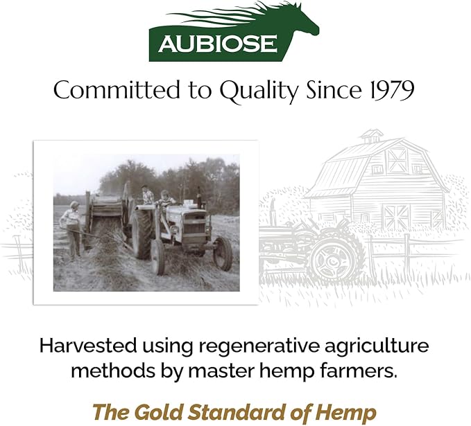 AubiZoo High Grade Small Animal Hemp Bedding, Ultra Absorbent Blend of Hemp Pieces Designed for The Comfort of Pets, Rat Cages, Guinea Pigs, Bunny Rabbit, Reptile Terrarium, Bird, Easy Size 3kg 6.6lb