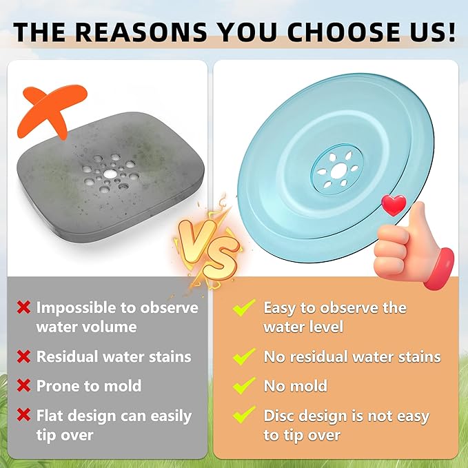 Decflow 1.2Gallon Dog Water Bowl No Spill, 4.5L Large Capacity Spill Proof Dog Bowls with Transparent Floating Disk, No Splash Slow Drinking Water Bowls for Sloppy Messy Drinkers (Gray)