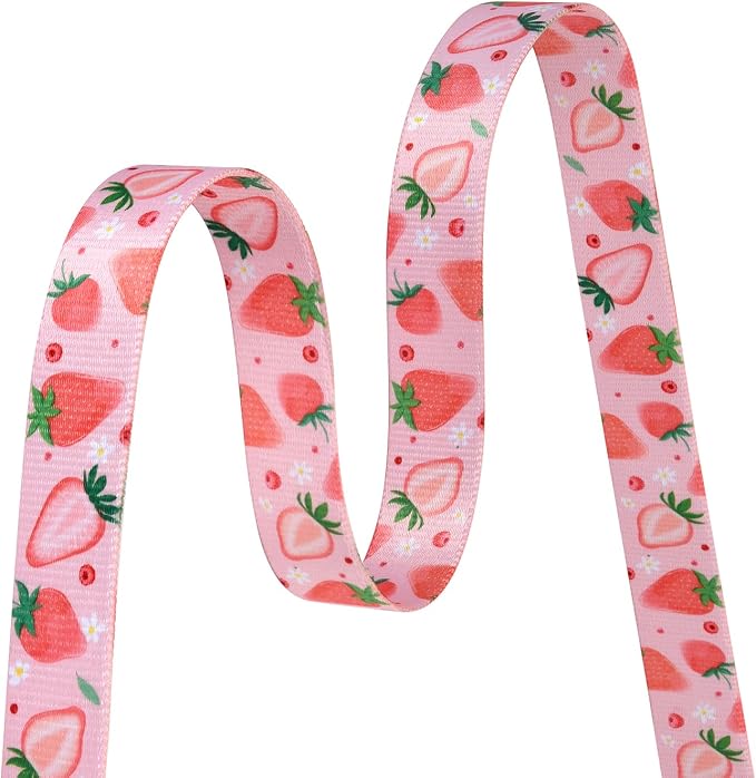 MarukoPet Dog Collar, Adjustable for Small Medium Large Dogs Puppy, Cute Design with Bohemia Floral Tribal Geometric Patterns Boys Girls Dog Collar(Strawberry-M)