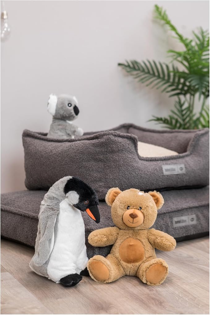 TRIXIE Be Eco Erin The Penguin Plush Dog Toy for All Dogs, 11" Fun and Cuddly No Sound Dog Toy, 98% Recycle Material
