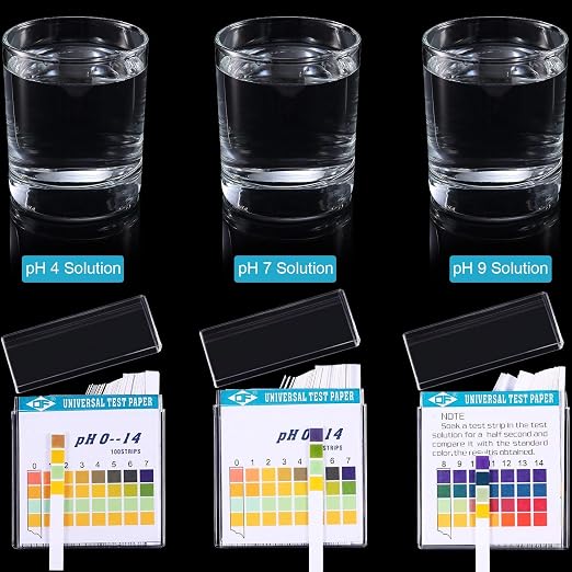 Lounsweer 800 Strips Ph Paper Test, Universal Full Range 0-14, Extensive Test Paper Litmus with Storage Case for Testing Body Acid Alkaline Ph Level Skin Care Aquariums Drinking Water