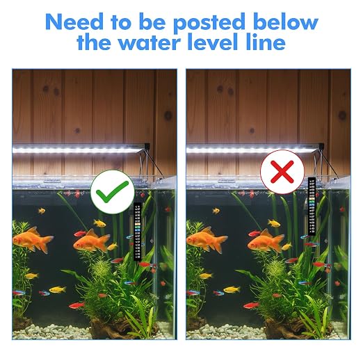 10 Pcs Aquarium Thermometer Strip Adhesive Temperature Strips Horizontal Stick On Thermometer Strip Digital Display Sticker for Fish Tank Brewing Wine Beer Aquariums Fermenting 39-97℉ (4-36℃)