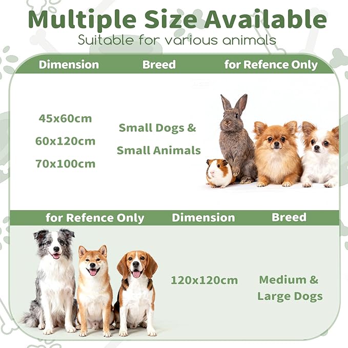 Washable Guinea Pig Cage Liners, 2 Pack 18"x24" Reusable Guinea Pig Pee Pads,Waterproof Super Absorbent Anti-Slip Pee Pads,Pet Bedding Liner for Dog,Small Animals,Bunny -Grey