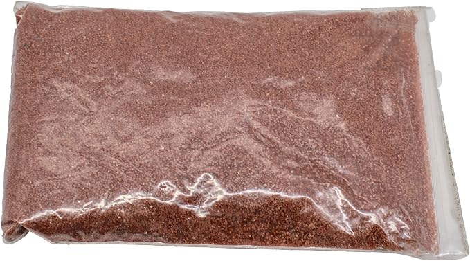 2 lbs Dark Red Marsala Floral Sand for Vase Fillers, Planters and Pots, Terrariums, Sand Art, Aquariums, DIY, Decor, Fairy Garden, and Arts & Crafts
