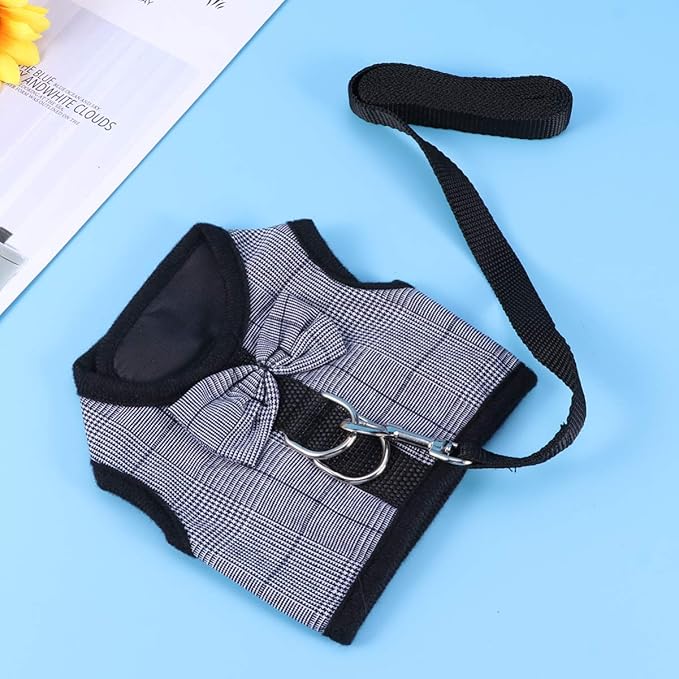 POPETPOP 3pcs Small Pet Breathable Mesh Vest for Guinea Pigs and Small Animals Comfortable Traction Strap for Easy Walking s