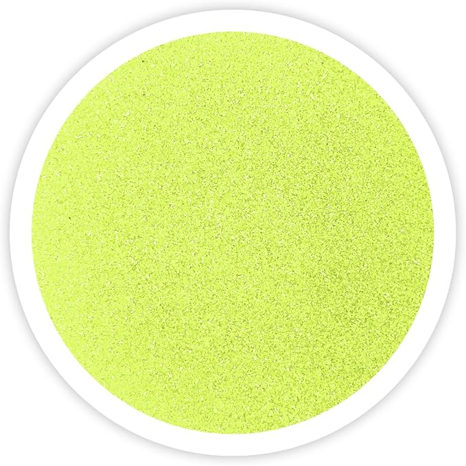 Sandsational Sparkle Key Lime Unity Sand, 1 LB (16 oz), Colored Sand for Weddings, Vase Filler, Home Décor, Craft Sand, Aquarium Sand, and More