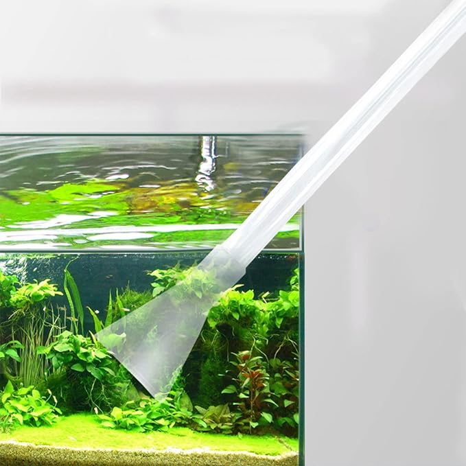 Yuly Aquarium Water Change Kit Fish for Tank Mini Siphon Gravels Vacuum Cleaner with Long Hose Small Tanks Maintenance Tool Gravel Cleaner for Aquarium