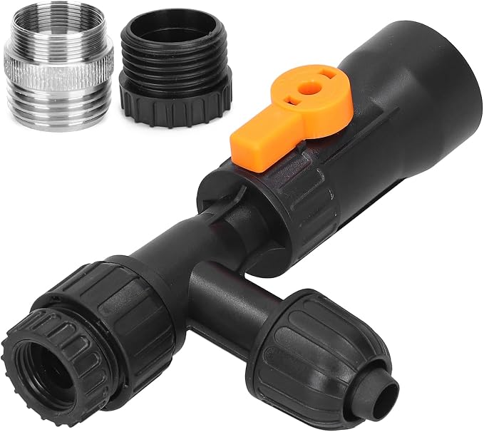Water Changer, Aquarium Water Changer, Fish Tank Siphon, with 2 PCS Faucet Adapters, for Aquarium Quick Water Change