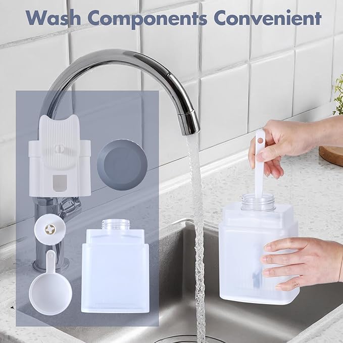 No Drip Rabbit Water Bottle 33oz, Hanging Small Pet Water Dispenser for Bunny, Guinea Pig & Hamster, Leak-Proof, Quiet Flow, Easy Install Cage Bottle