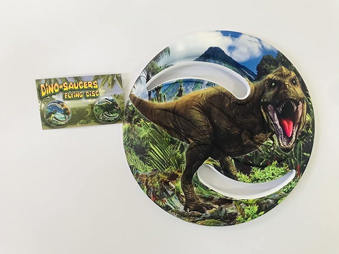 Dino Saucer Foam Flying Disc TREX 1 Piece
