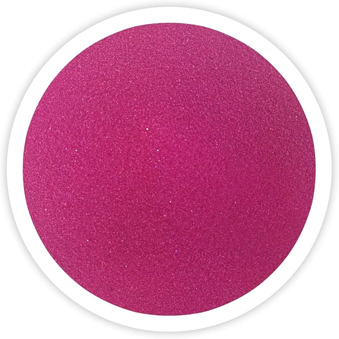 Sandsational Sparkle Begonia Unity Sand, 3 LB (48 oz), Colored for Weddings, Vase Filler, Home Décor, Craft, Aquarium, and More