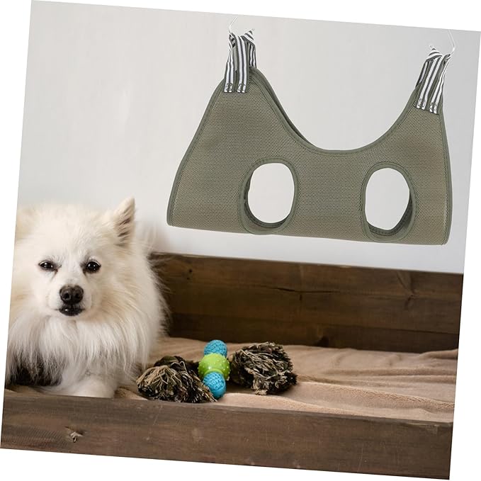 TOYANDONA Pet Grooming Strip Cat Trimming Harness Dogs Nail Cutting Hammock Multi-Functional Grooming Leash Wall Door Mount