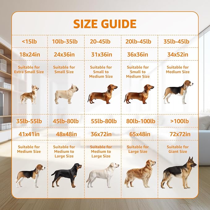 Washable Pee Pads for Dogs, 2Pack Reusable Puppy Pads, Absorbent Whelping Pads with Bone Print, Non-Slip Waterproof Pet Training Pads for Couch, Crate, Potty Training 18x24