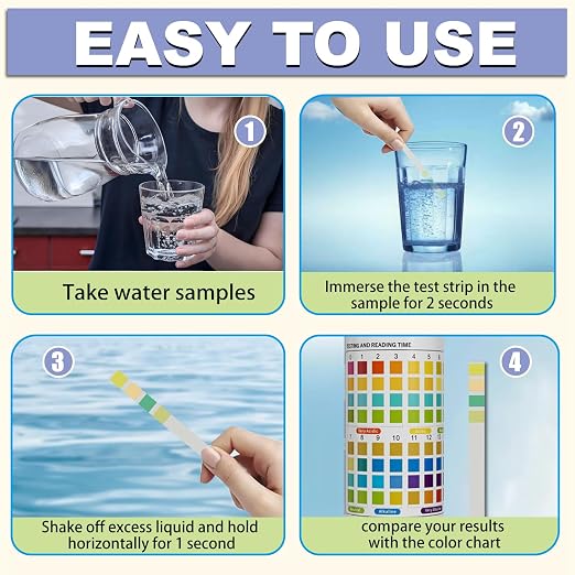 200pcs PH Test Strips 0-14,Universal Litmus Paper pH Test Strips for Liquid Testing,Drinking Water,Pools,Aquariums and Soap Making,Get Highly Accurate Results in Seconds