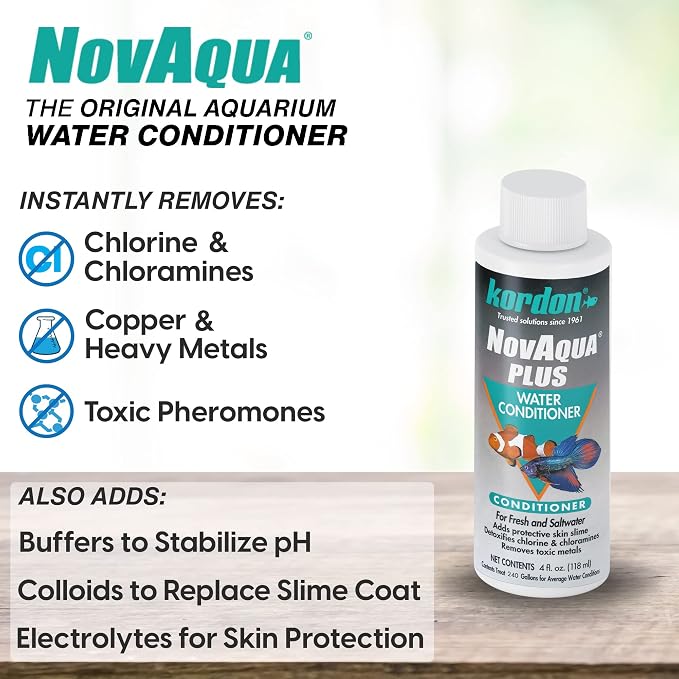 KORDON #31144 NovAqua Water Conditioner, 4-Ounce