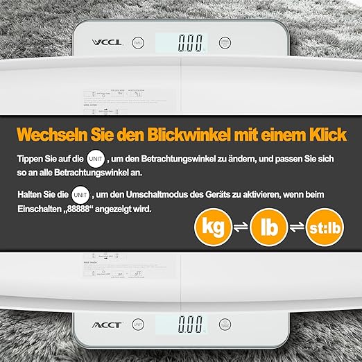Baby Scale, Multifunctional Baby Weight Scale, Pet Scale for Puppy, Cat, Adult Scale Up to 330lbs, Accurate Digital Scale with Hold Function, 23-inch Height Measurement, 5 Units, LCD Screen