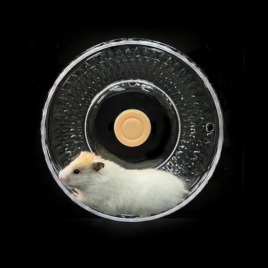 GuineaLoft™ Silent Hamster Wheel - 9.1 inch (23cm) for Hamsters, Mice, Gerbils & Small Animals