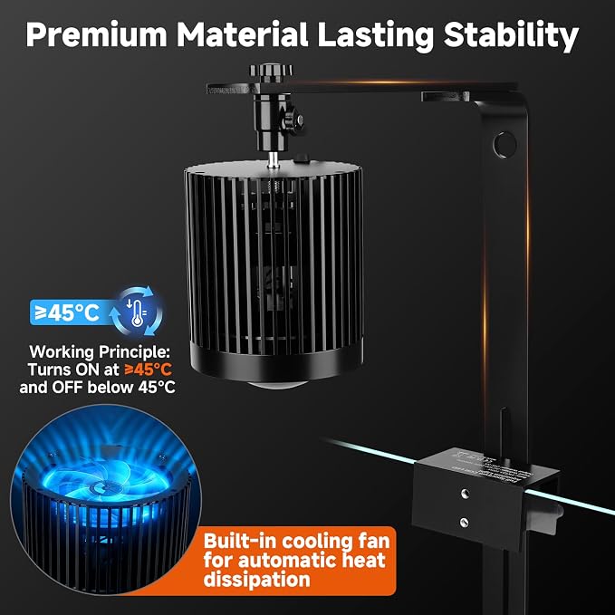 fishkeeper Clip On Aquarium Stream Light with 24/7 Mode(36W) | Fish Tank Light with Timer, DIY 3 Colors 10 Brightness, Full Spectrum Aquarium Light with Clamp for Freshwater Plants
