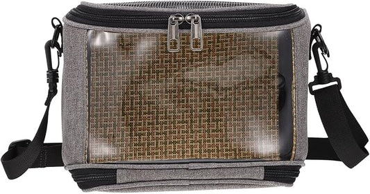 Balacoo Bird Carrier Bag, Breathable Pet Travel Carrier Backpack, Parrot Cockatiel Travel Bag for Lovebirds Conures Canary & Small Animal
