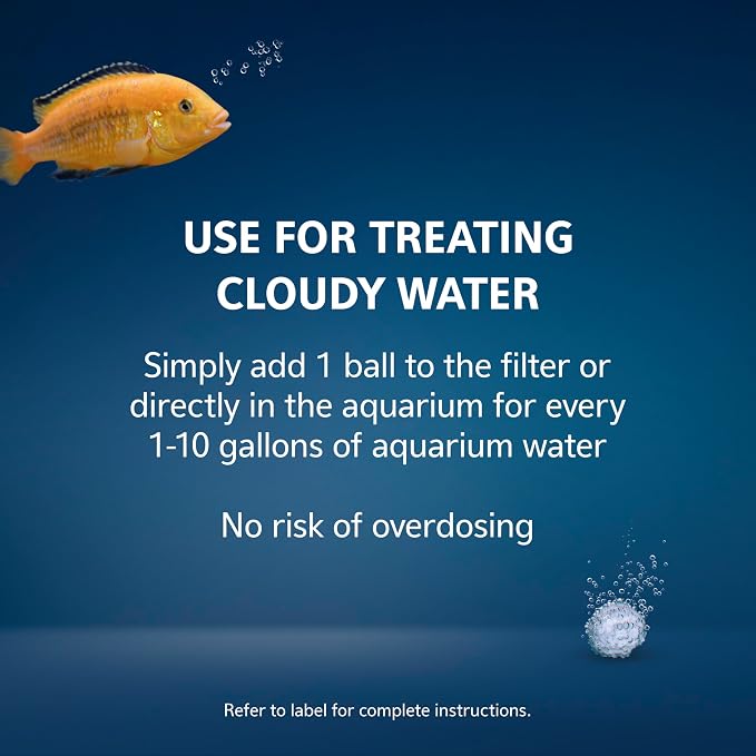 Aqueon AquaPacs Water Clarifier 12 Pack, 10 Gallon