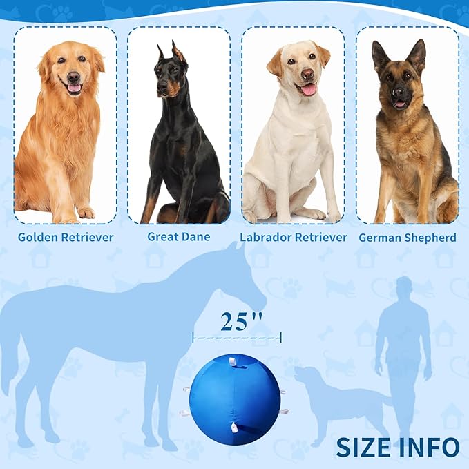 Horse Ball 40inch - Extra Large Toy for Adult Horses, Ideal for Pasture & Indoor Stall Boredom Relief