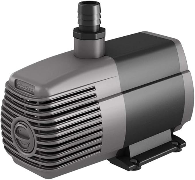 Hydrofarm AAPW1000 92-Watt 1000 GPH Indoor/Outdoor Hydroponic Aquarium Pond 6ft Power Cord for 55 Gallon Reservoirs Submersible Water Pump, 1000-GPH, Black