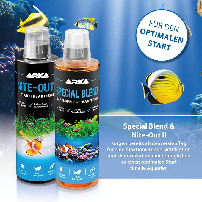 Microbe-Lift Special Blend Aquarium Water Care Treatment, Cleaner & Clarifier for Fresh and Saltwater Fish Tanks, Reduces Maintenance & Helps with Aquarium Algae Control and Odor, 1 Gallon (SBHG1)