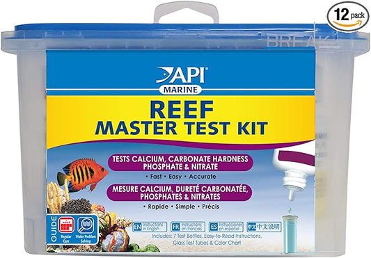 API REEF MASTER TEST KIT Reef Aquarium Water Test Kit 1-Count