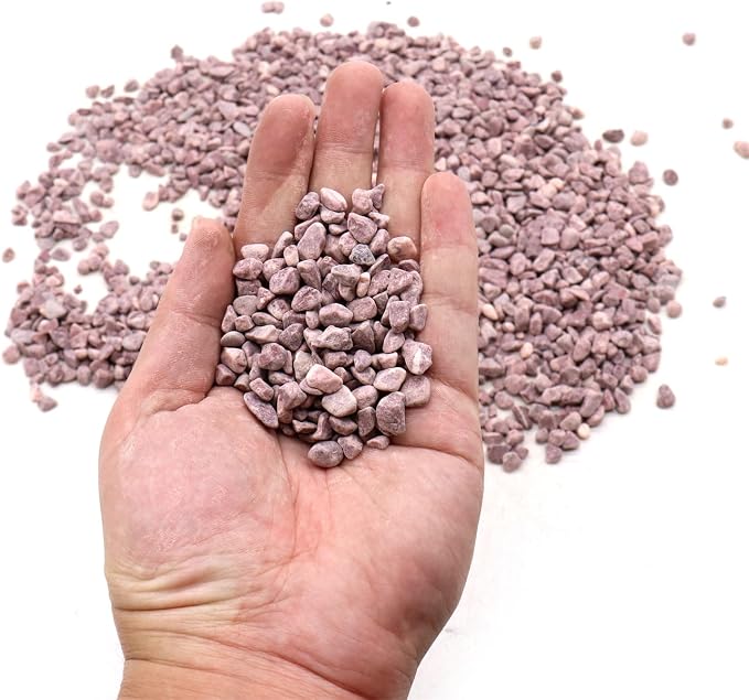 Red Rocks for Plants & Planters, Decorative Pebbles, 1/5 Inch, 2 lb