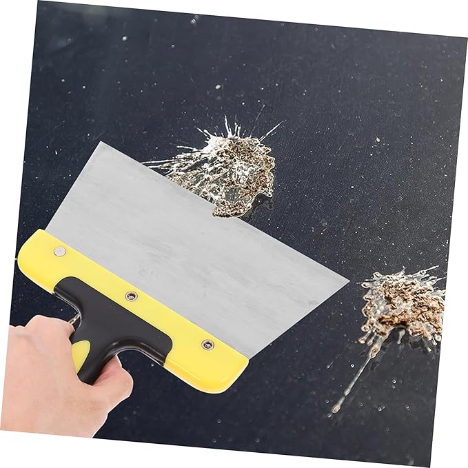 SUPVOX Bird Cage Cleaning Scraper Bird Droppings Remover Long Stainless Steel