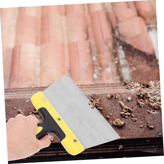 Guano Cleaning Scraper Bird Poop Cleaner Stainless Steel Blade for Bird Removal