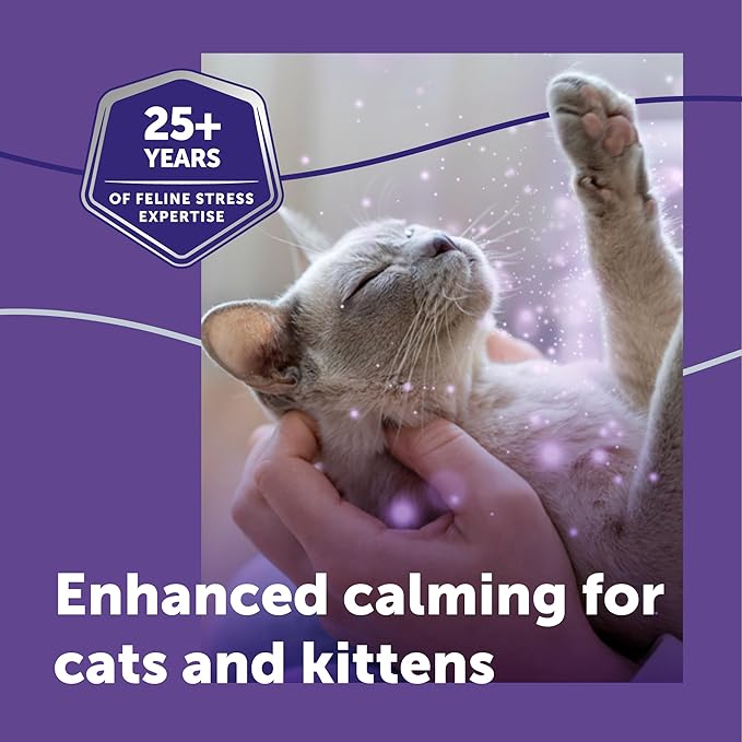 FELIWAY Optimum Cat, Enhanced Calming Pheromone Diffuser: 1 Diffuser & 2 Refills (60 Days)