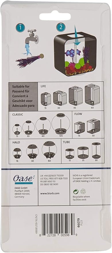 BiOrb 46079.0 Kelp Set Small Purple Aquariums, 2 Piece Set