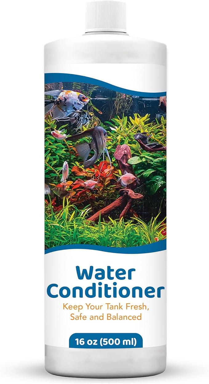 JOR Aquarium Water Conditioner, Colorless Tap Treatment for Betta, Nano, Shrimp, Snails, Freshwater, Saltwater, Large Tanks, Gentle Dechlorinator, Covers Up to 1,000 Gallons, 16 oz per Bottle 