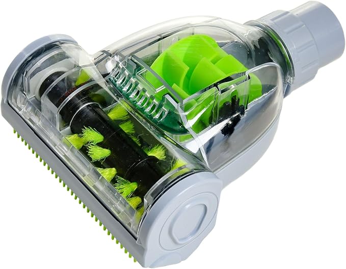 OVENTE Pet Hair or Sofa Brush Vacuum Attachment Compatible with ST2000, ST2010 and ST2620 Electric Canister Vacuums, Efficient on Multi Surface and Easy to Detach After Use, Green ACPST700
