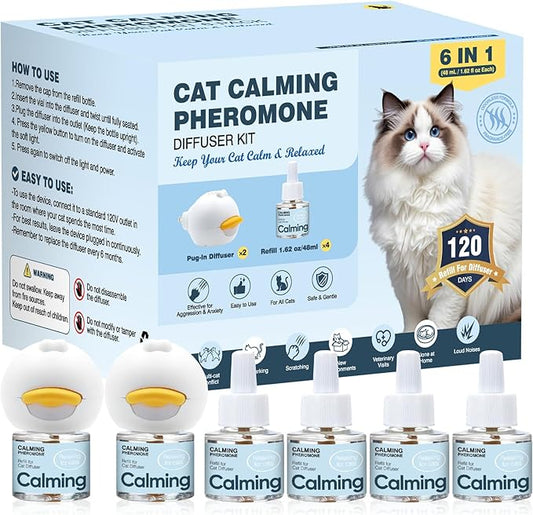 Anti Cat Pee Diffuser Calm Calming Cat Pheromone Pet Diffuser Plug In Spray Relaxer For Cats Anxiety Feromonas Calming Pheromones Relaxing Stress Diffuser Calmer With 4 Refill Peeing Cat Diffusers