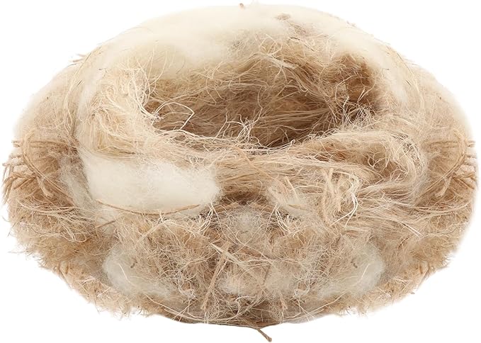 Balana 40g Building Mat Pigeon Natural Mixing Bird Nesting Material Cushion Cage Liner, Bird Nest Nesting Liners Great for Nest Building and Hideouts